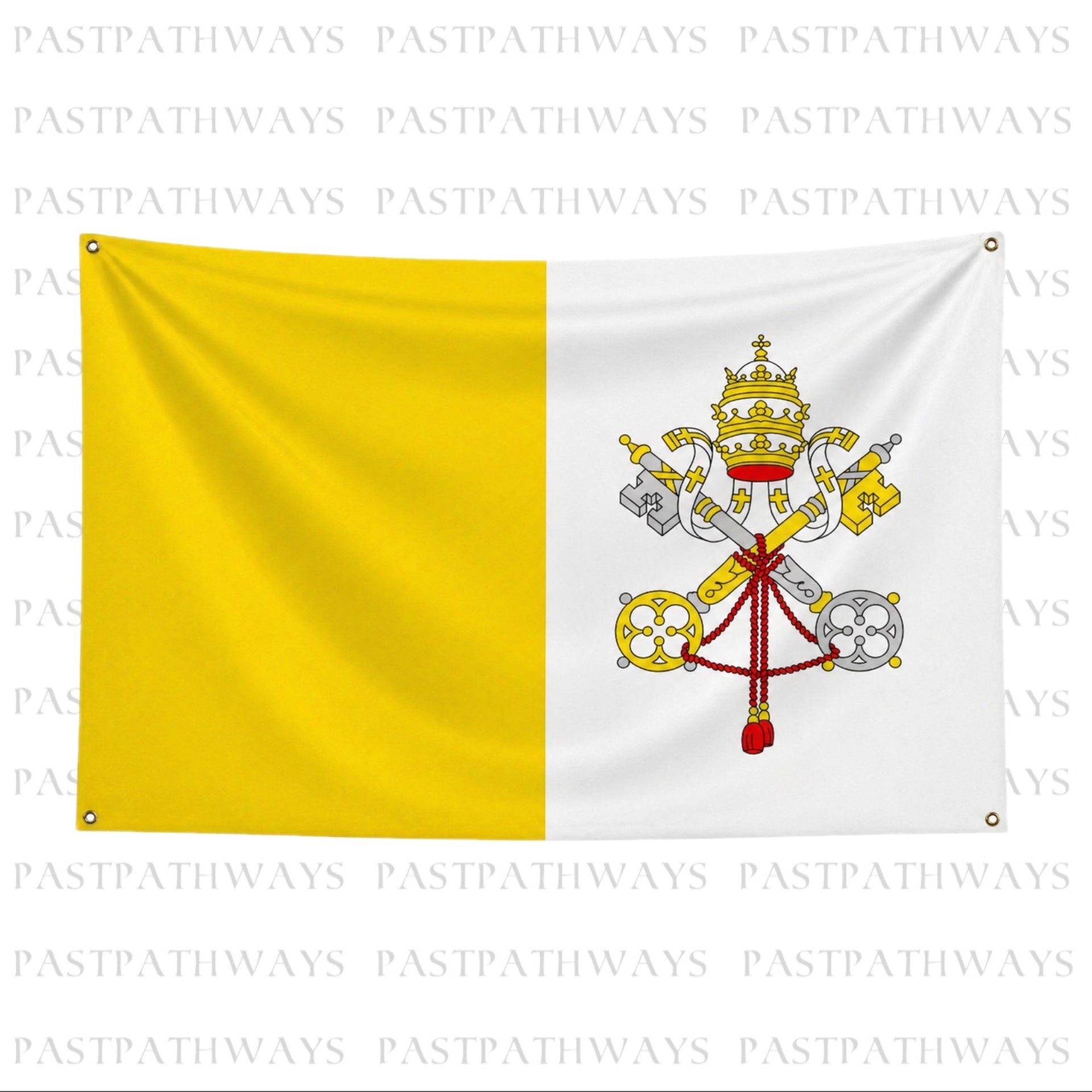 Vatican City Banner – Catholic Church Flag